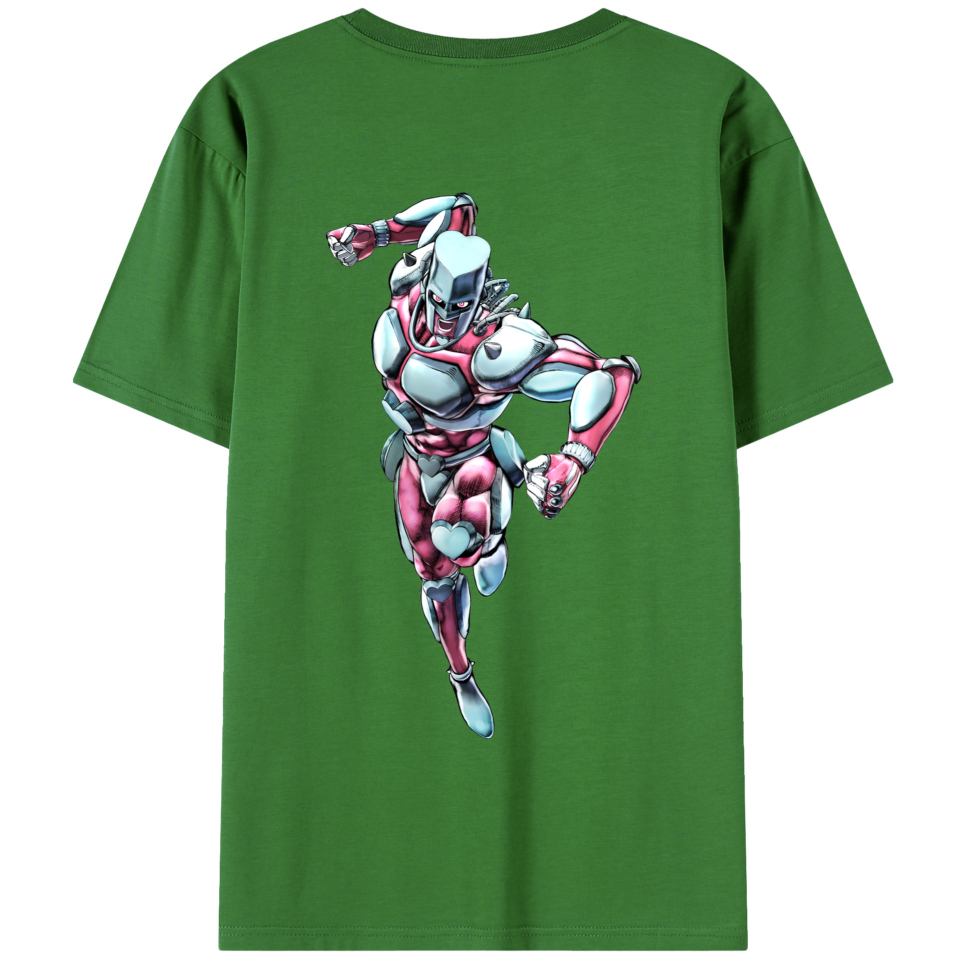 （画像用） ジョジョの奇妙な冒険 ひがしかた じょうすけ JoJo's Bizarre Adventure Higashikata Josuke レディース半袖Tシャツ(バックプリント)